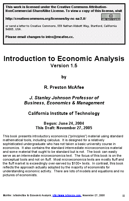Economic Analysis - Creative Commons
