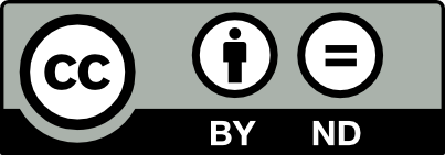 Creative Commons Attribution-NoDerivatives License Symbol